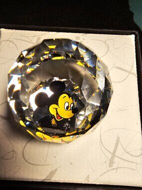Swarovski Medium Sized Mickey Mouse Paperweight